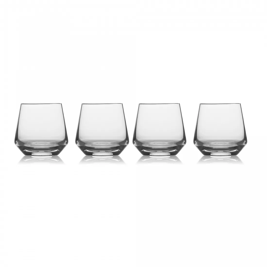 ZWIESEL GLAS Набор стаканов для виски, объем 389 мл, 4 шт, серия Pure