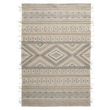 Tkano Ковер из хлопка, шерсти и джута с геометрическим орнаментом из коллекции ethnic, 160х230 см
