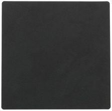 LIND DNA NUPO black подстаканник квадратный 10x10 см, толщина 1,6 мм