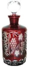 Ajka Crystal Grape Dark ruby декантер для виски 0.7 л