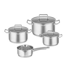 ROESLE Набор посуды из 4 предметов, нержавеющая сталь 18/10, серия Expertiso, 91947 Roesle