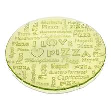IVV Блюдо I love pizza зеленое 33 см
