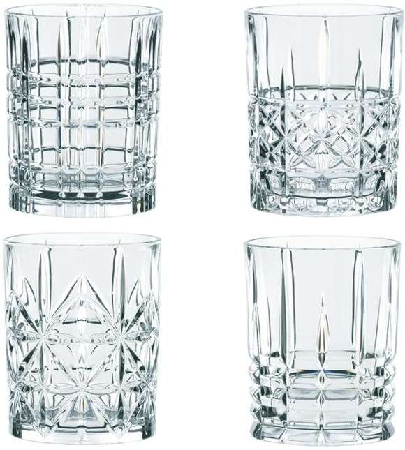 Nachtmann Highland Whisky Tumbler Set 4, набор стаканов для виски 4 шт