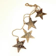 EnjoyMe Гирлянда подвесная golden stars, 4 шт.