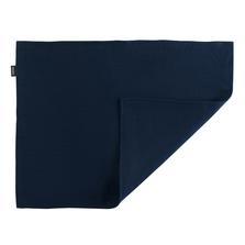 Tkano Салфетка двухсторонняя под приборы из умягченного льна темно-синего цвета essential, 35х45 см
