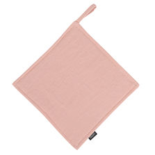 Tkano Прихватка из умягченного льна розово-пудрового цвета из коллекции essential, 22х22 см
