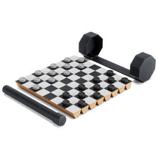 Umbra Шахматный набор переносной rolz черный
