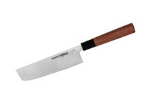 Samura SO-0174/K Нож кухонный "Samura OKINAWA" Накири 172 мм, AUS-8, палисандр