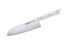 Samura  SHR-0095W/A Нож кухонный "Samura HARAKIRI" Сантоку 175 мм, корроз.-стойкая сталь, ABS пластик
