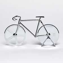 Doiy Нож для пиццы из нержавеющей стали the fixie, серебрянный
