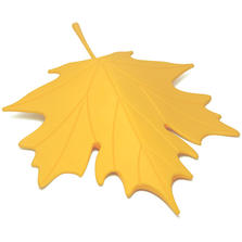 Qualy Подпорка для двери autumn желтая