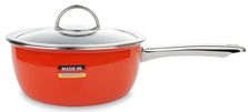 KOCHSTAR NEO Orange Ковш эмалированный, 18 см, цвет оранжевый