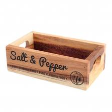 T&amp;G Подставка для солонки и перечницы Food Glorious Food rustic Acacia