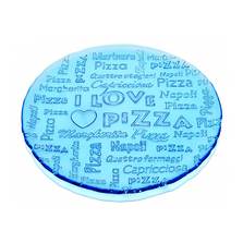 IVV Блюдо I love pizza голубое 33 см