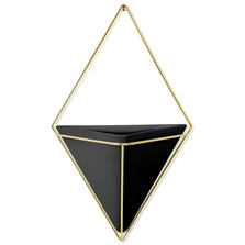 Umbra Декор для стен Trigg большой черный-латунь