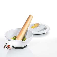 Gefu, Ступка фарфоровая с тёркой СУРИ