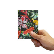 New wallet Обложка на паспорт new tropic, цветы