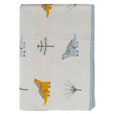 Tkano Плед из хлопка с принтом dinosauria world из коллекции tiny world 80х110 см