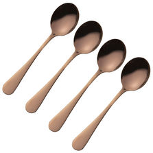 Viners Набор из 4 чайных ложек select copper