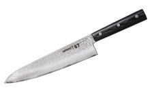 Samura SD67-0085M/K Нож кухонный "Samura 67" Шеф 208 мм, дамаск 67 слоев, микарта