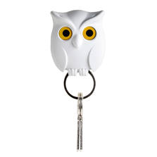 Qualy Night Owl Держатель для ключей белый