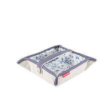 Casy Home Салфетница открытая с пряжкой casy home, 13х13х6 см, бежевая