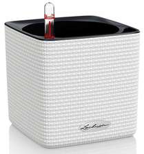 Lechuza CUBE COLOR 14 Кашпо с системой полива Белый