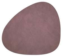 LIND DNA NUPO purple подстановочная салфетка фигурная 37x44 см, толщина 1,6 мм