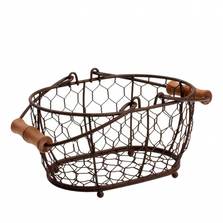 T&amp;G Корзина овальная малая Rustic Brown