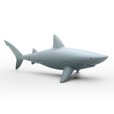 Qualy Набор из 5 магнитов для холодильника shark